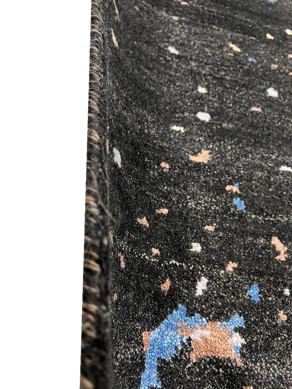 Canvello Fine Hand Knotted V.silk Modern Rug - 7'11'' X 9'9''