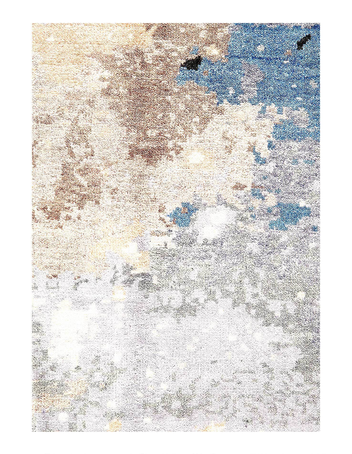Canvello Fine Hand Knotted V.silk Modern Rug - 7'11'' X 9'9''